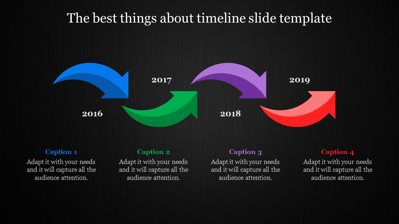 timeline slide template-The best things about timeline slide template